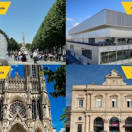 Forum Flower Spacieux T2 Au Coeur De La Ville Reims Exteriör bild